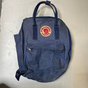 Fjallraven Kanken Classic Backpack Blue Vinylon F School Travel Bag